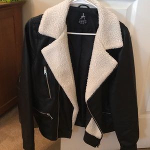 Atmosphere Black and Cream Jacket